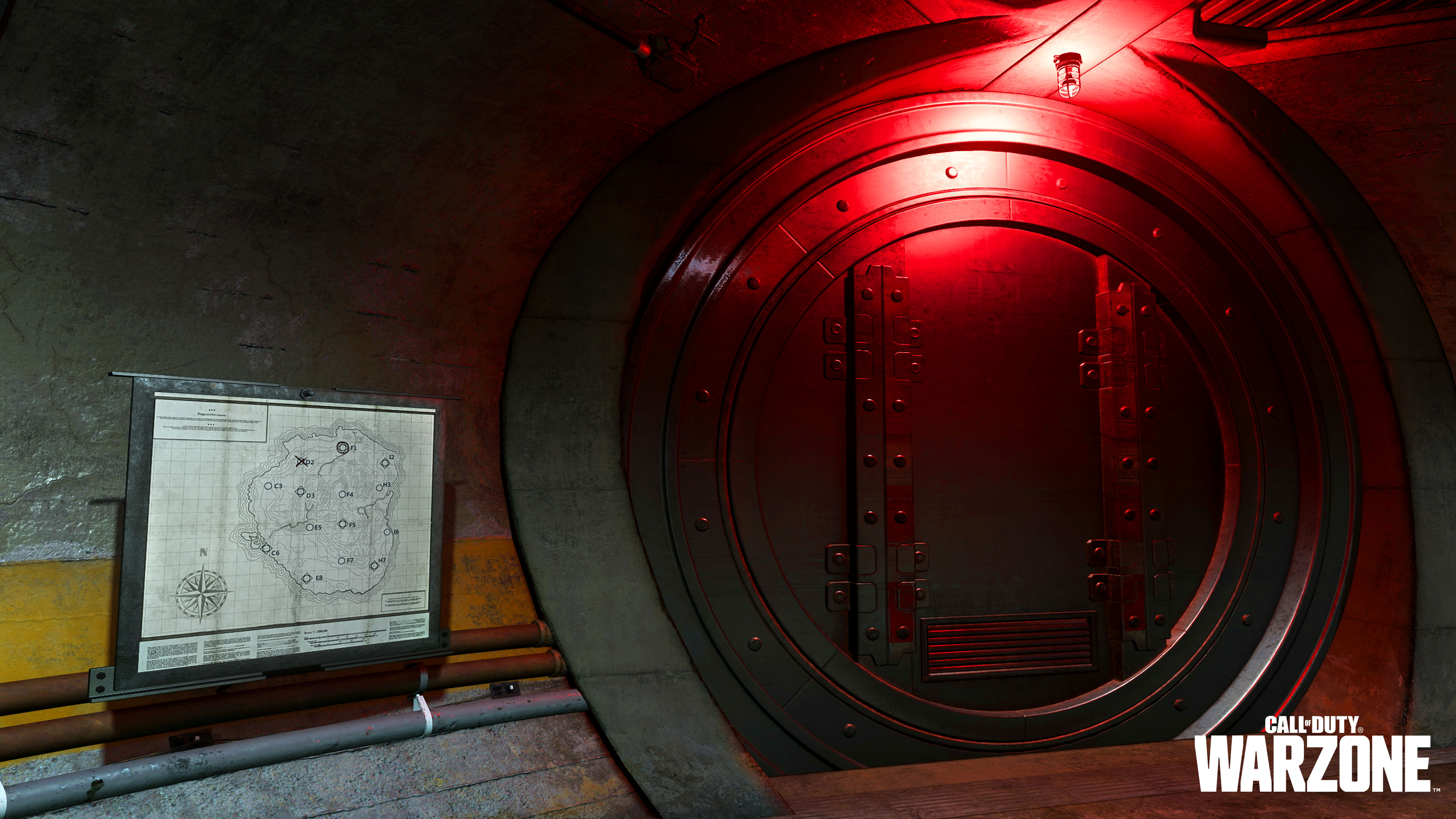 Puerta de entrada al sistema de transporte subterráneo Call of Duty Warzone Pacific