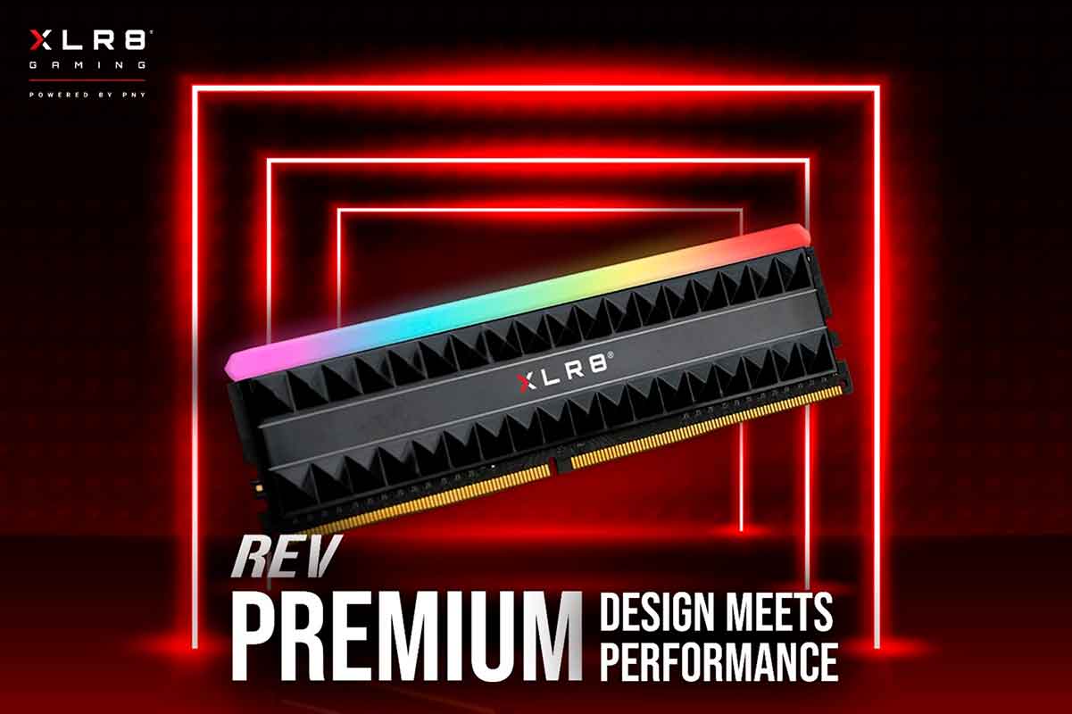 PNY presenta sus memorias XLR8 Gaming REV DDR4