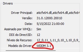 Windows 11 WDDM 3.1