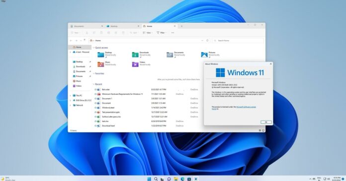 Habilite las pestañas del Explorador de archivos de Windows 11