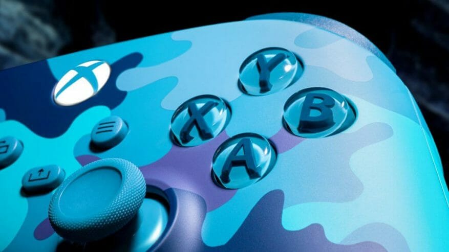 Mando inalámbrico Xbox Edición especial Camuflaje mineral.  Imagen: Microsoft